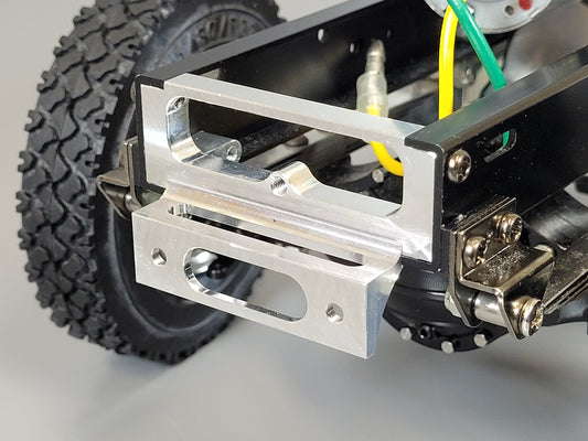 Aluminum Front Bumper Mount Bracket Part C4 for Tamiya 1/14 R/C King Hauler Grand Hauler Globeliner Knight Hauler