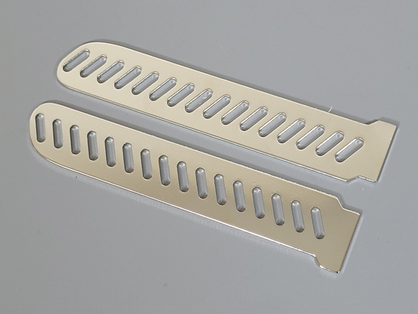 Add-On Pair Exhaust Cover Shield Plate for Tamiya R/C Toy 1/14 King Hauler Globeliner Semi Truck