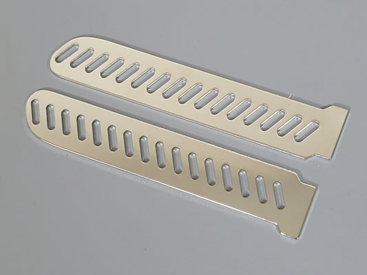 Add-On Pair Exhaust Cover Shield Plate for Tamiya R/C Toy 1/14 King Hauler Globeliner Semi Truck
