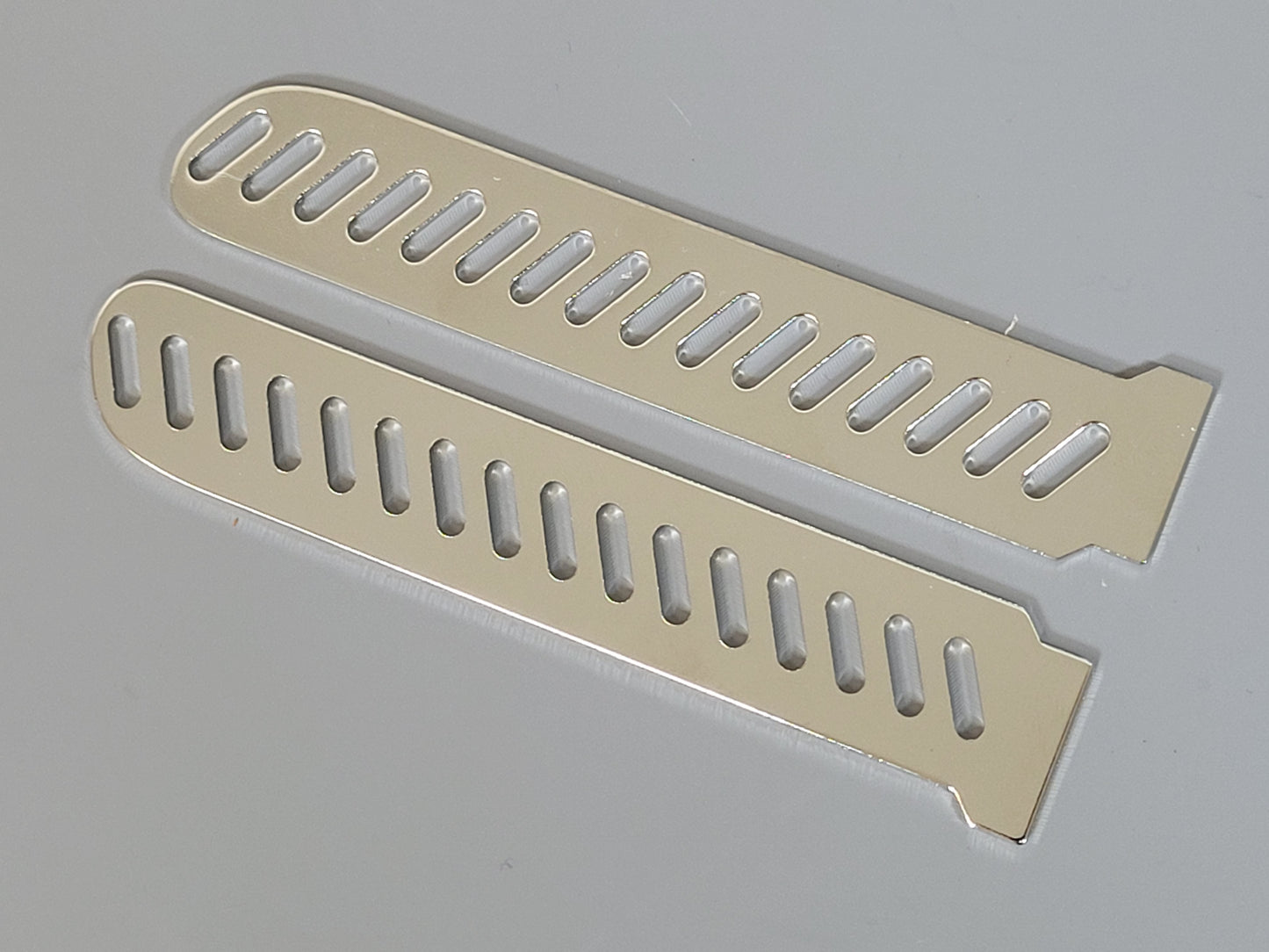 Add-On Pair Exhaust Cover Shield Plate for Tamiya R/C Toy 1/14 King Hauler Globeliner Semi Truck