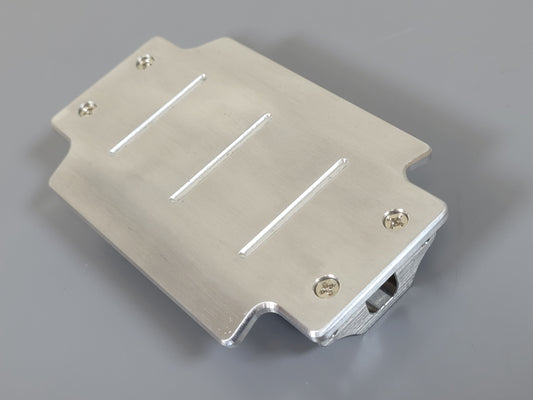 Aluminum Under Chassis Transmission Protection Mount Plate for Tamiya R/C 1/10 TXT-1 TXT1 Truck