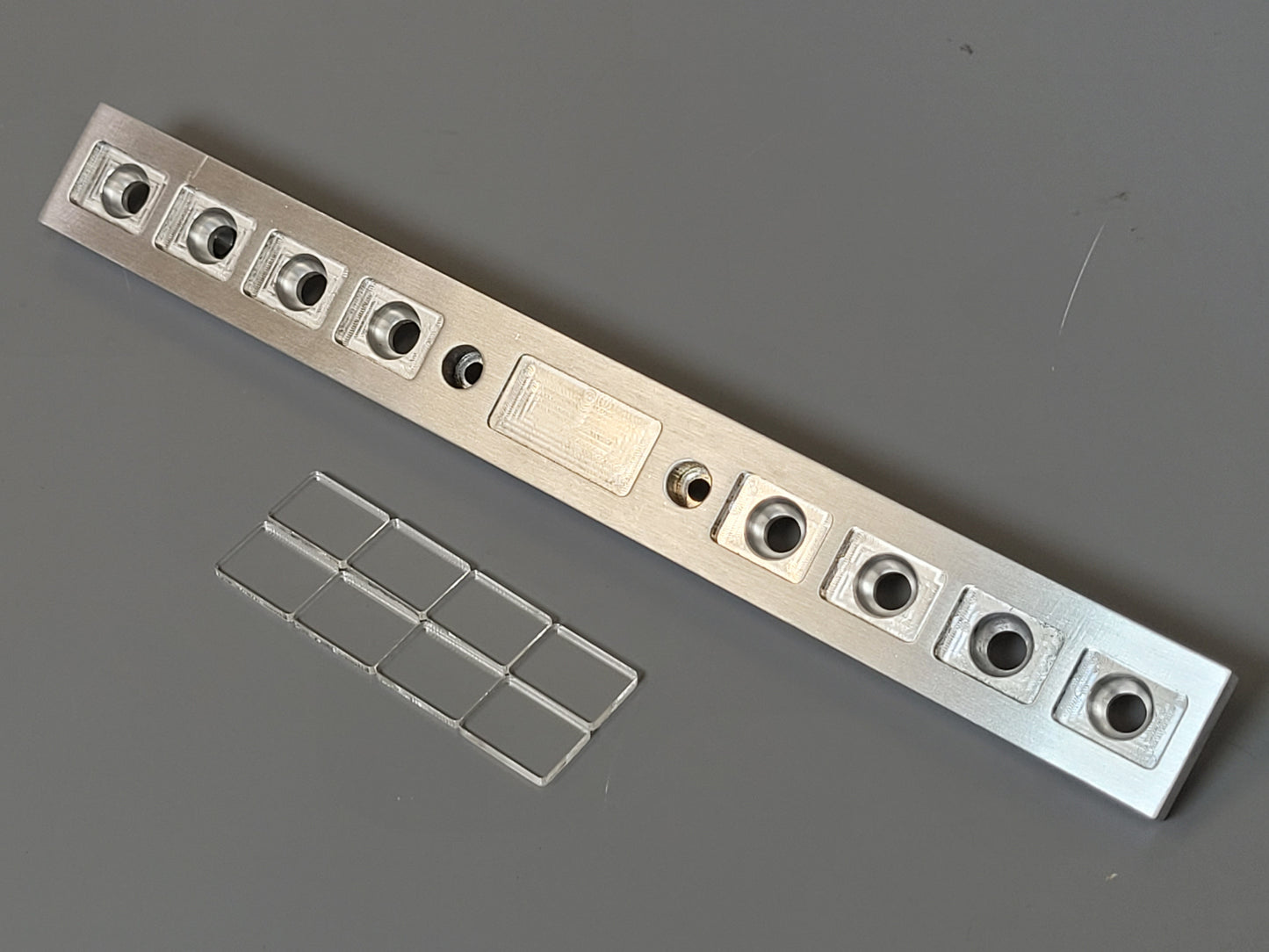 Aluminum 8 Square Style Rear Bumper Mount for Tamiya 1/14 R/C Toy King Hauler Grand Hauler Globeliner Semi Truck