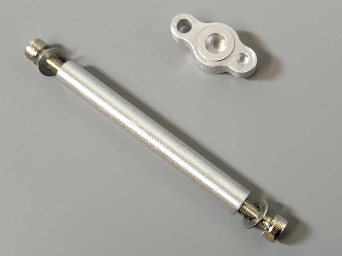 Aluminum Rear Shock Damper Brace + Oil Filler Cap Tamiya 1/10 Grasshopper Hornet
