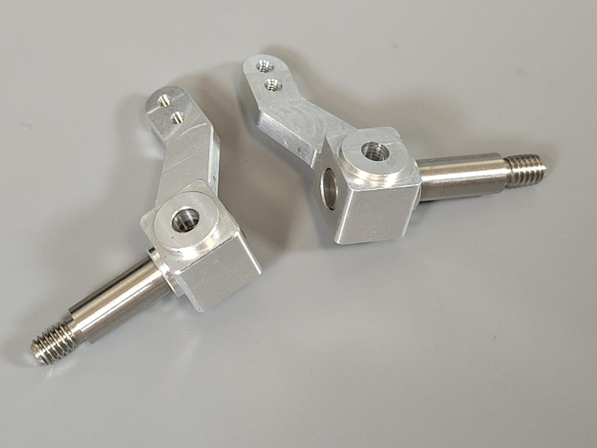 Aluminum Uprights Front L&R Steering Knuckle Tamiya 1/10 for Hornet Grasshopper