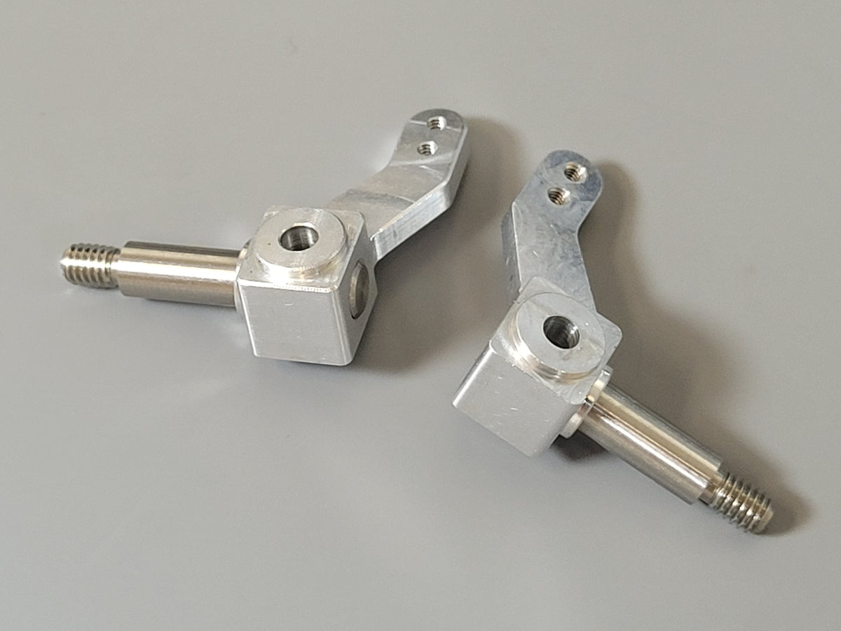 Aluminum Uprights Front L&R Steering Knuckle Tamiya 1/10 for Hornet Grasshopper