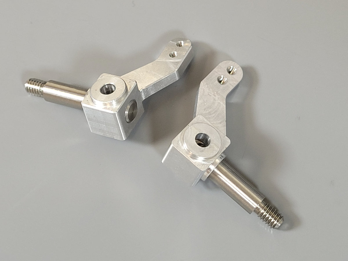 Aluminum Uprights Front L&R Steering Knuckle Tamiya 1/10 for Hornet Grasshopper