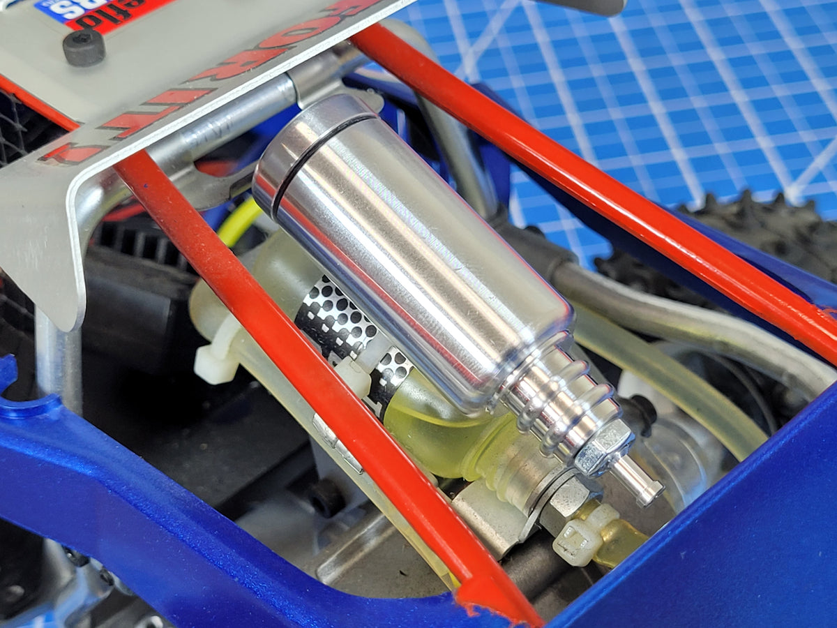 Aluminum Rear Oil Bottle Tank Tamiya 1/10 Super Champ Fighting Buggy 2014