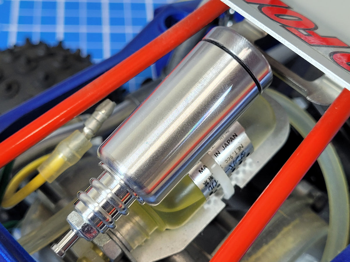 Aluminum Rear Oil Bottle Tank Tamiya 1/10 Super Champ Fighting Buggy 2014