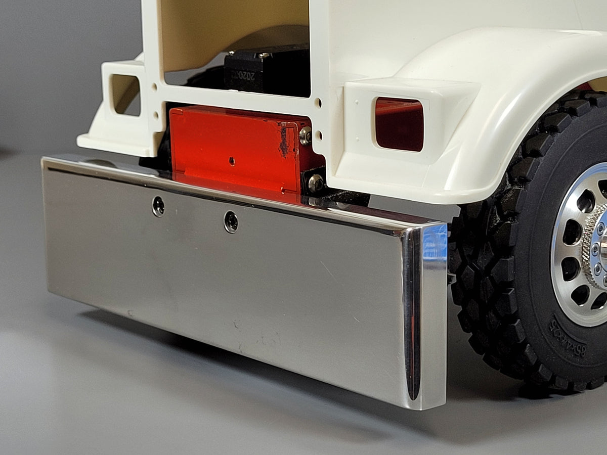 Aluminum Front Lower Curve Bumper Tamiya R/C 1/14 GlobeLiner King Hauler Grand Hauler Knight Hauler