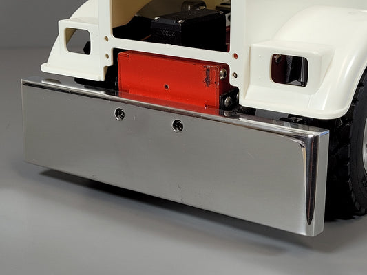 Aluminum Front Lower A Style Bumper for Tamiya 1/14 R/C Toy GlobeLiner King Hauler Grand Hauler Knight Hauler