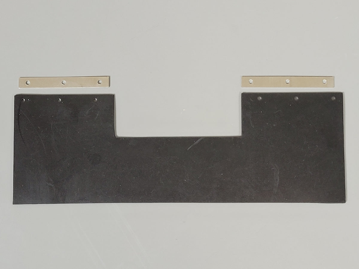 Rear 1 Piece Black Mud Flap Guard Tamiya R/C "Toy" 1/14 King Knight Grand Hauler Globeliner Cascadia
