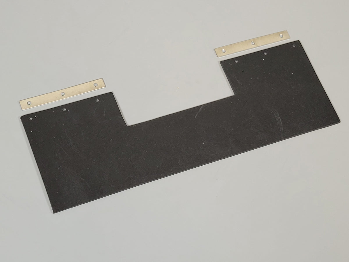 Rear 1 Piece Black Mud Flap Guard Tamiya R/C "Toy" 1/14 King Knight Grand Hauler Globeliner Cascadia