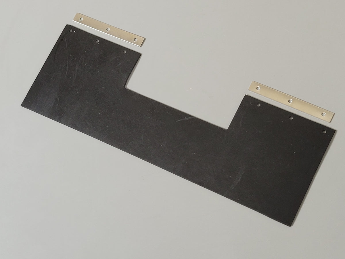 Rear 1 Piece Black Mud Flap Guard Tamiya R/C "Toy" 1/14 King Knight Grand Hauler Globeliner Cascadia