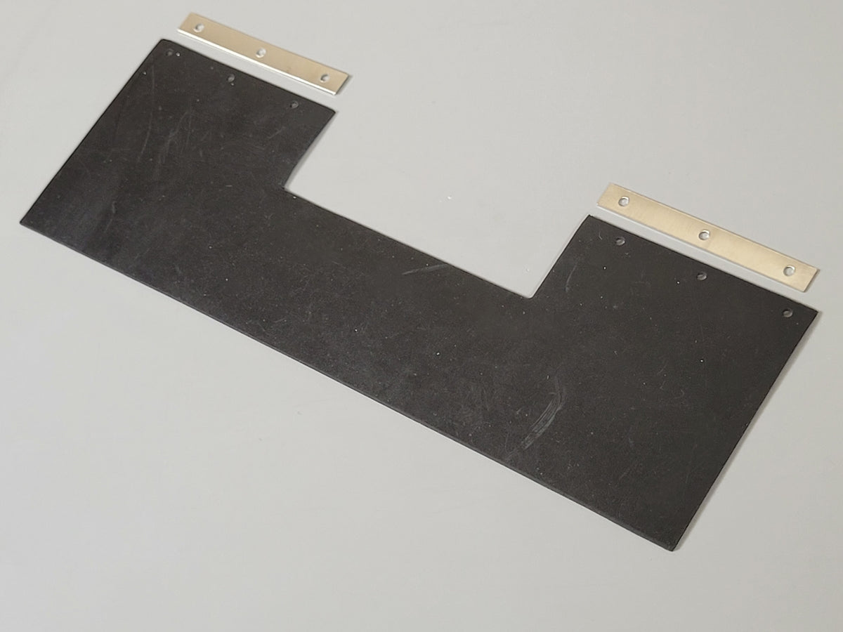 Rear 1 Piece Black Mud Flap Guard Tamiya R/C "Toy" 1/14 King Knight Grand Hauler Globeliner Cascadia