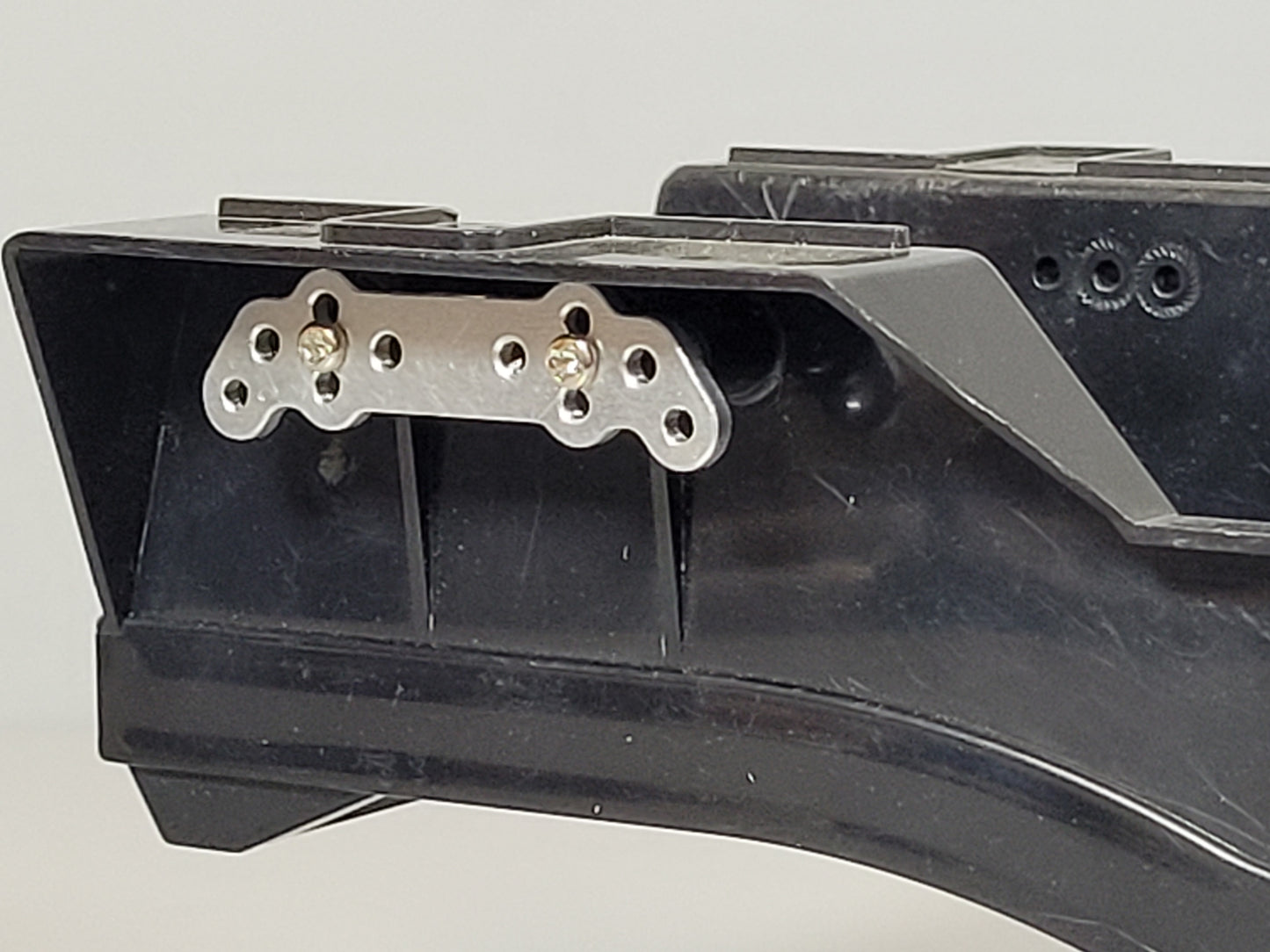 Aluminum Adjustable Lift Plate Mount Bracket Kit for Tamiya R/C 1/10 Super ClodBuster Bullhead