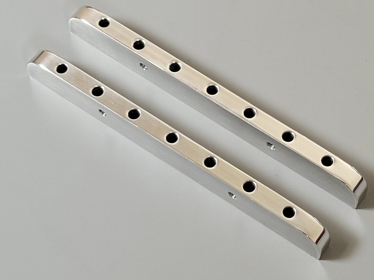Tamiya Pair Rear Aluminum Under Cab Sleeper Trim Bracket Mount 1/14 King Hauler Grand Hauler