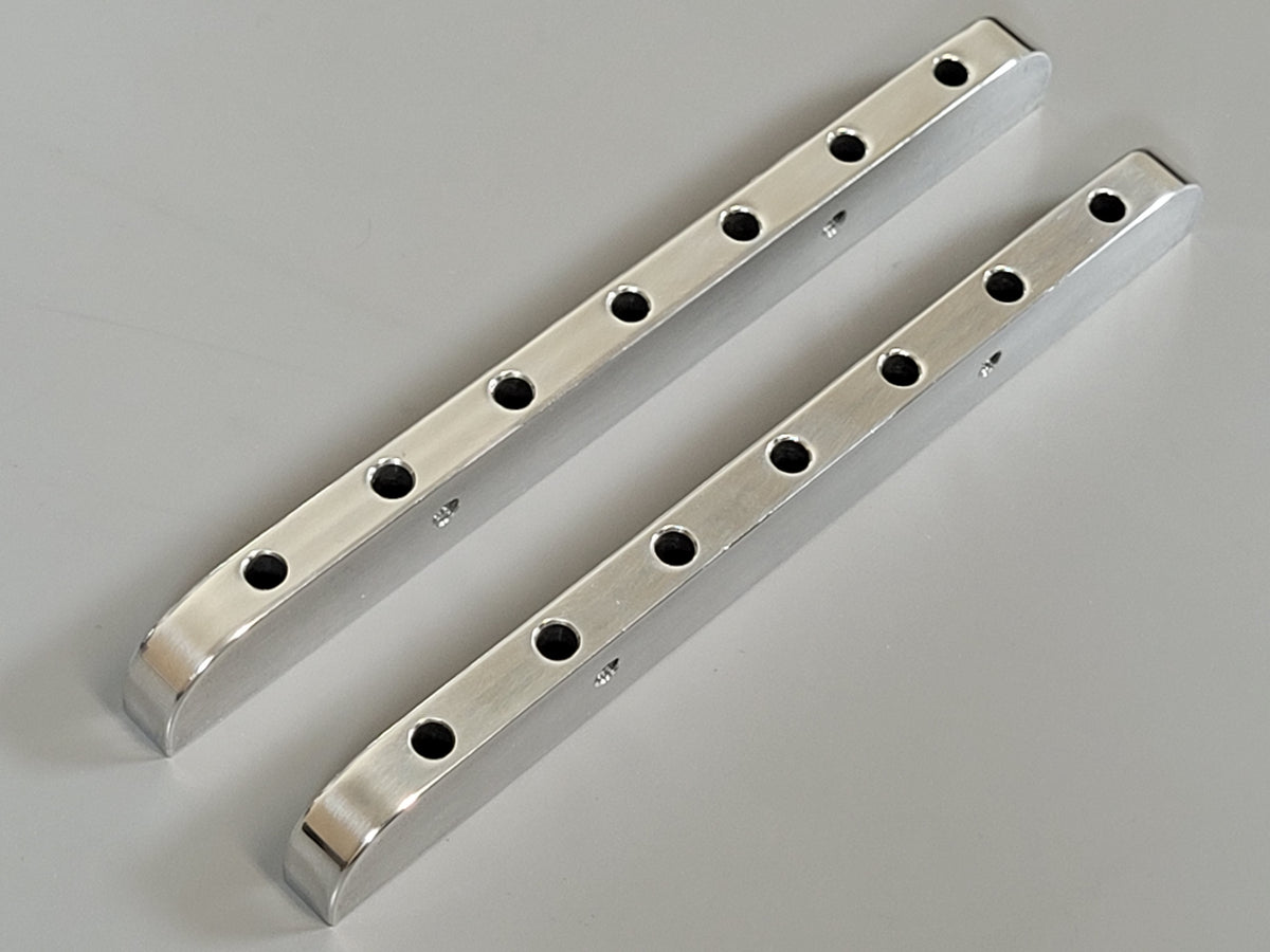 Tamiya Pair Rear Aluminum Under Cab Sleeper Trim Bracket Mount 1/14 King Hauler Grand Hauler