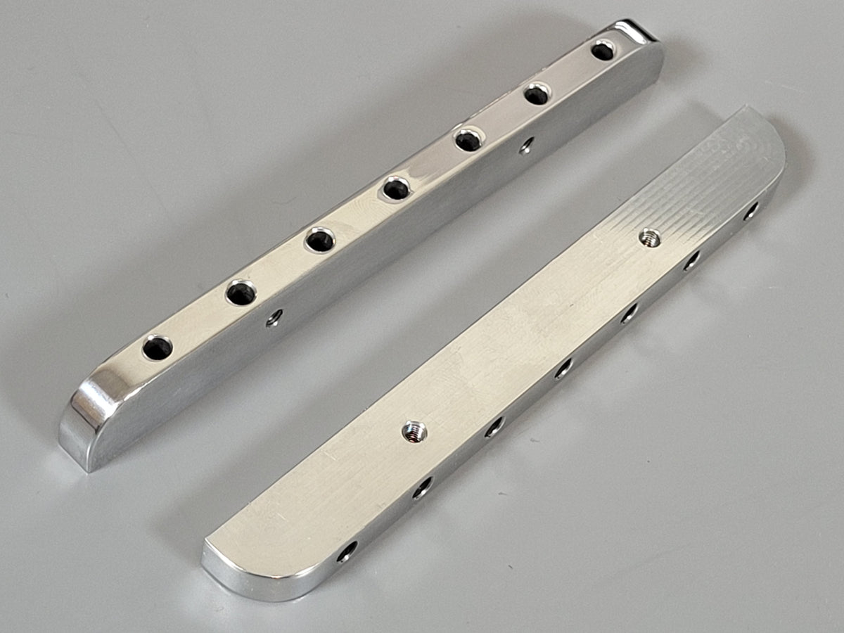 Tamiya Pair Rear Aluminum Under Cab Sleeper Trim Bracket Mount 1/14 King Hauler Grand Hauler