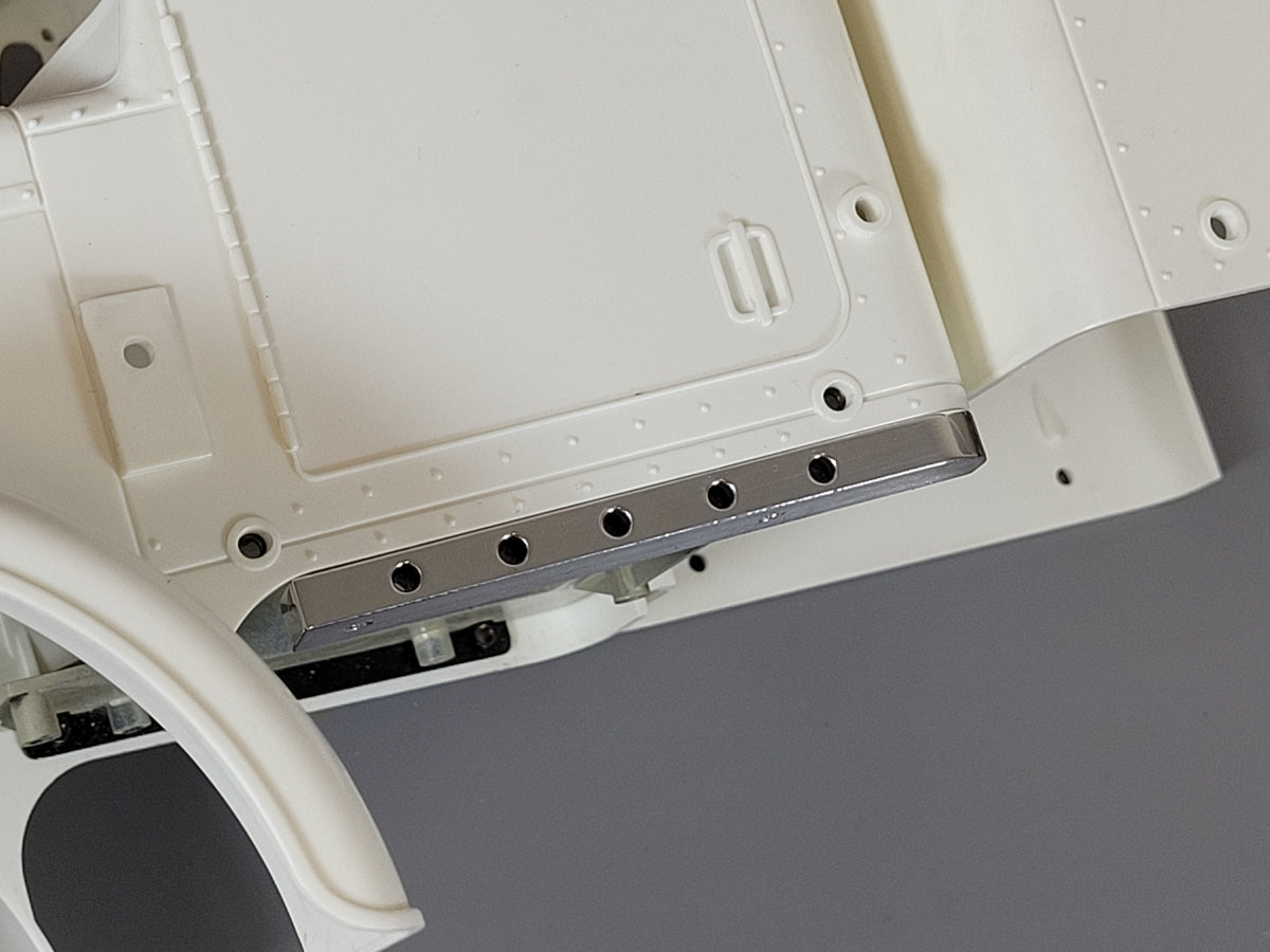 Pair Aluminum Front Under Cab Trim Bracket Mount Tamiya R/C 1/14 King Grand Hauler