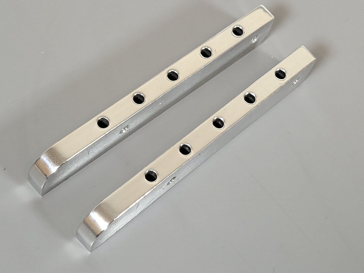 Pair Aluminum Front Under Cab Trim Bracket Mount Tamiya R/C 1/14 King Grand Hauler