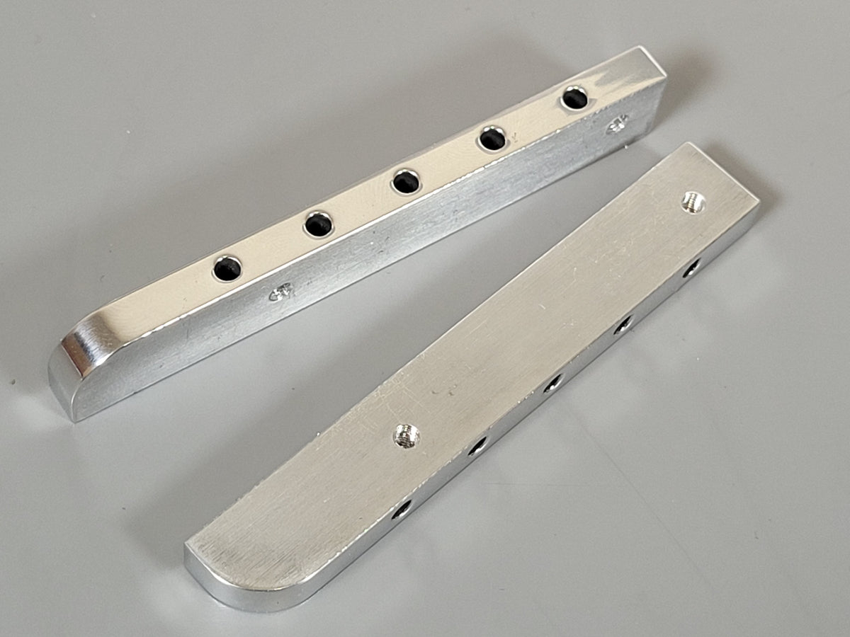 Pair Aluminum Front Under Cab Trim Bracket Mount Tamiya R/C 1/14 King Grand Hauler