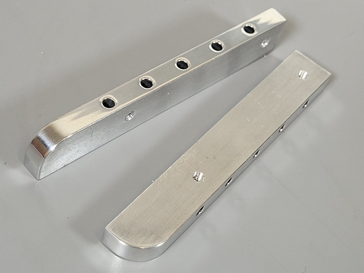 Pair Aluminum Front Under Cab Trim Bracket Mount Tamiya R/C 1/14 King Grand Hauler