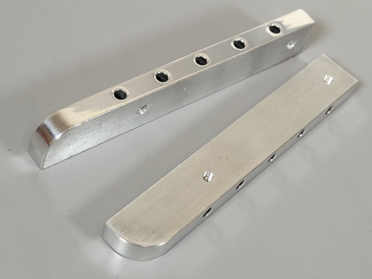Pair Aluminum Front Under Cab Trim Bracket Mount Tamiya R/C 1/14 King Grand Hauler