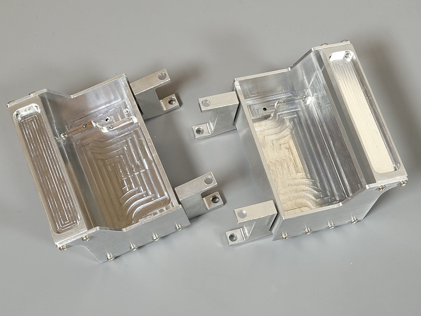 Pair Aluminum Side Mount Box Step for Tamiya RC 1/14 King Hauler Grand Knight Hauler Globeliner