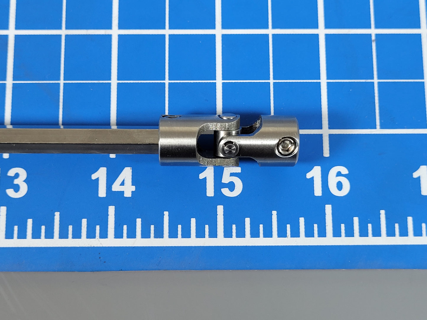 Universal Extension Extend Stainless Steel 15.5 - 17.5 inch Drive Shaft for Most Tamiya R/C 1/14 King Hauler Grand Hauler Knight Hauler Man Cascadia Globeliner Scania Actros