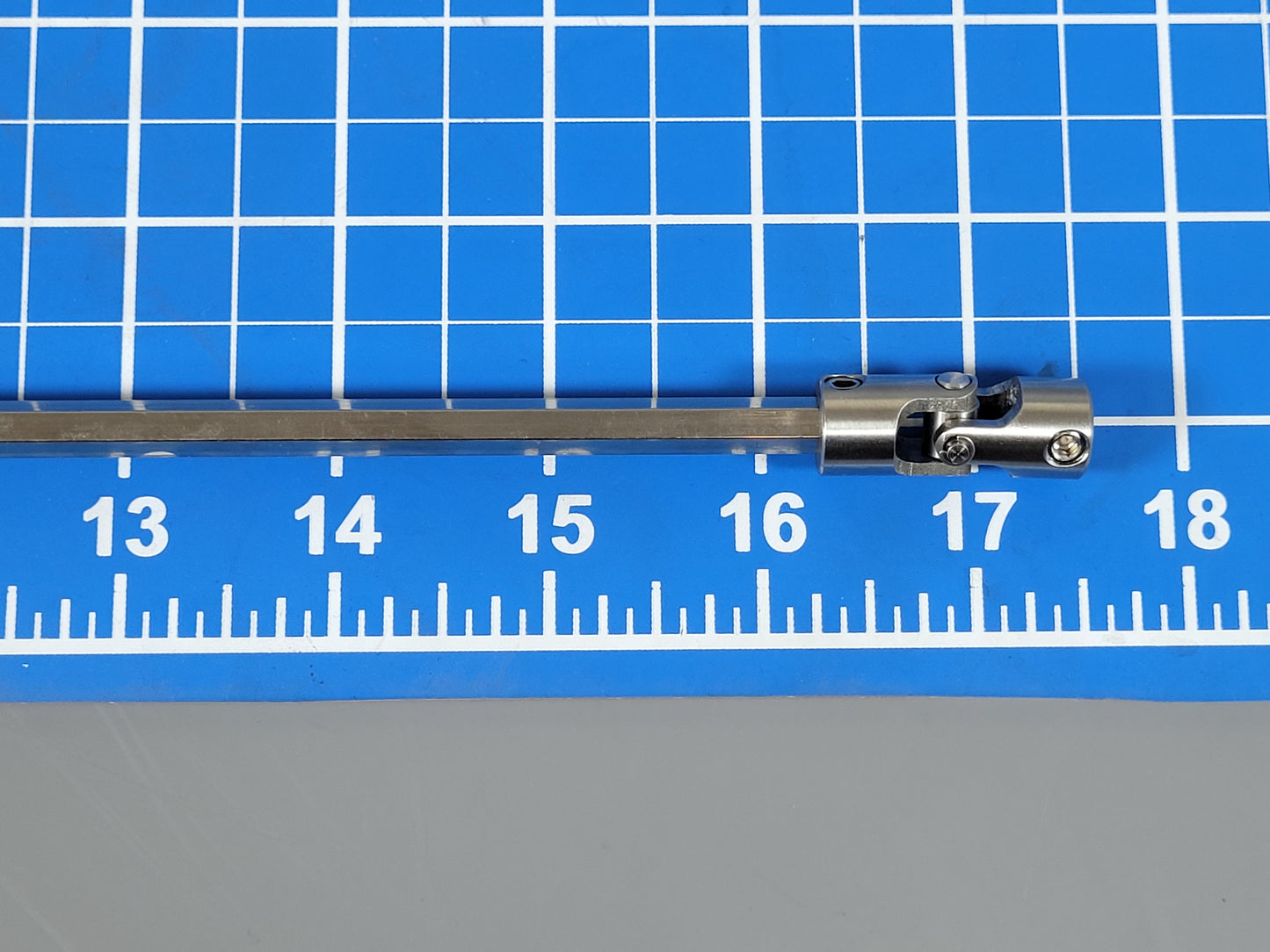 Universal Extension Extend Stainless Steel 15.5 - 17.5 inch Drive Shaft for Most Tamiya R/C 1/14 King Hauler Grand Hauler Knight Hauler Man Cascadia Globeliner Scania Actros