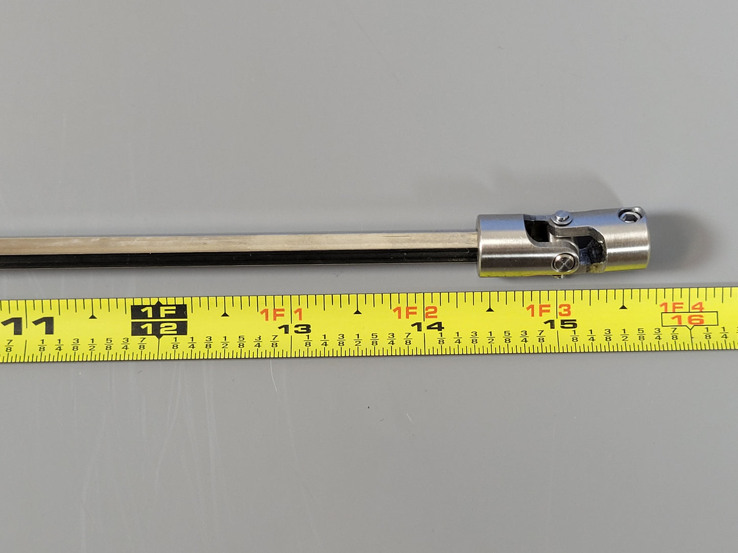 Universal Extension Extend Stainless Steel 15.5 - 17.5 inch Drive Shaft for Most Tamiya R/C 1/14 King Hauler Grand Hauler Knight Hauler Man Cascadia Globeliner Scania Actros