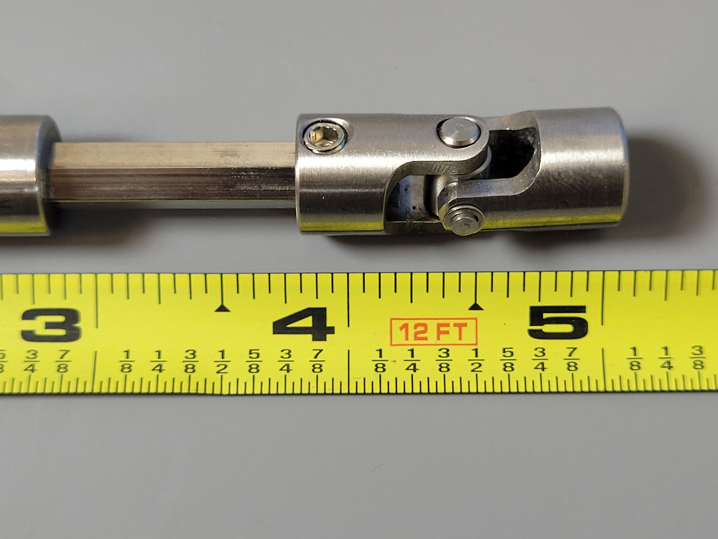 Universal Extend Extension 5-7 inch Stainless Steel Drive Shaft for most Tamiya R/C 1/14 Semi 1/10 Tundra F350 Hilux CC01 TXT Crawler
