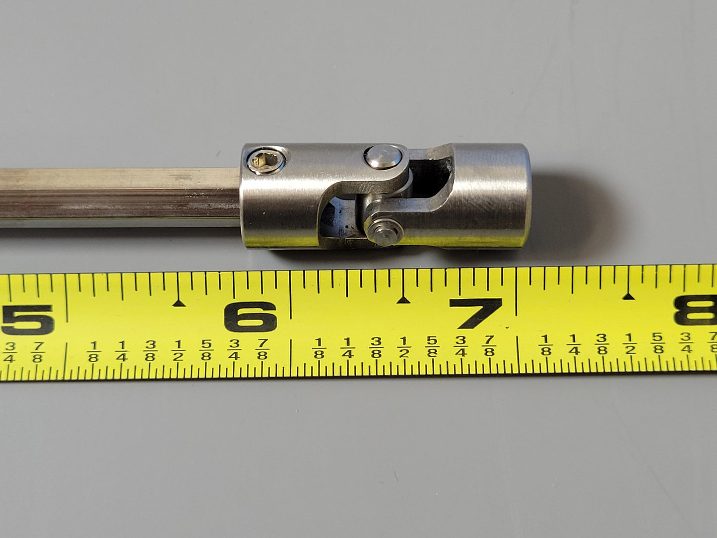 Universal Extend Extension 5-7 inch Stainless Steel Drive Shaft for most Tamiya R/C 1/14 Semi 1/10 Tundra F350 Hilux CC01 TXT Crawler