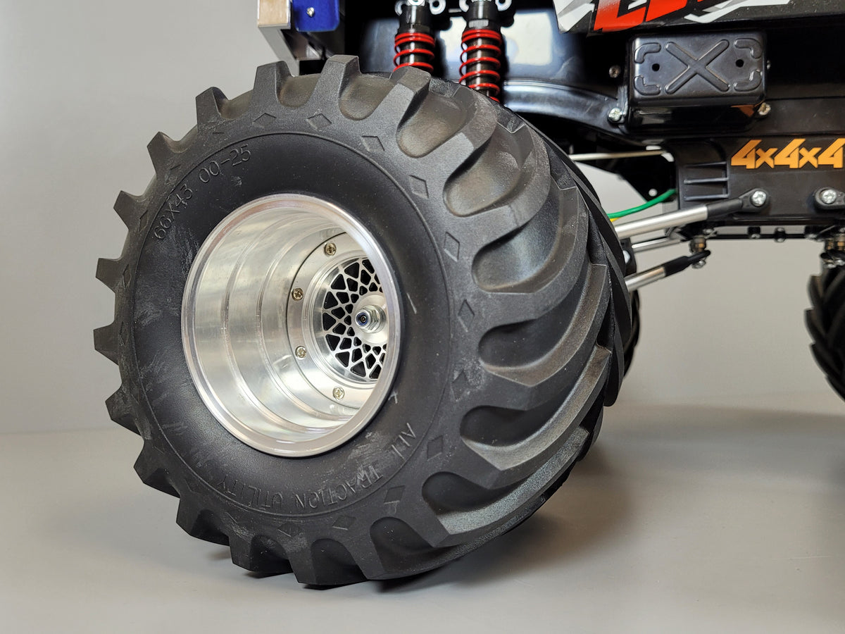 New Aluminum Set Wheel Rim Tamiya RC 1/10 Clodbuster Bullhead TXT Juggernaut 1&2