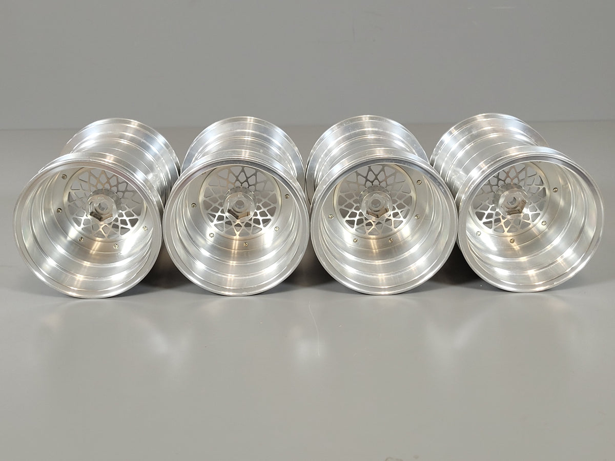 New Aluminum Set Wheel Rim Tamiya RC 1/10 Clodbuster Bullhead TXT Juggernaut 1&2