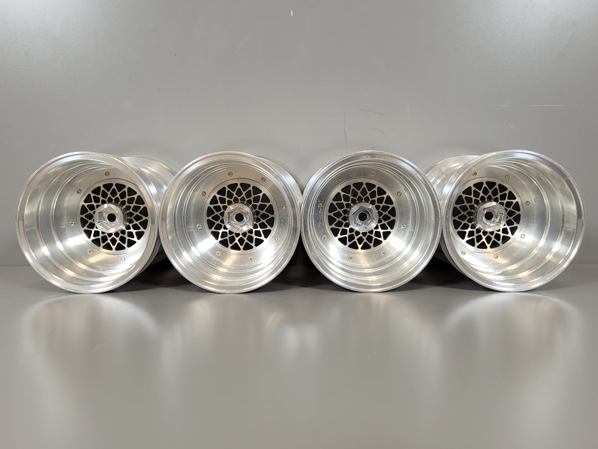 New Aluminum Set Wheel Rim Tamiya RC 1/10 Clodbuster Bullhead TXT Juggernaut 1&2
