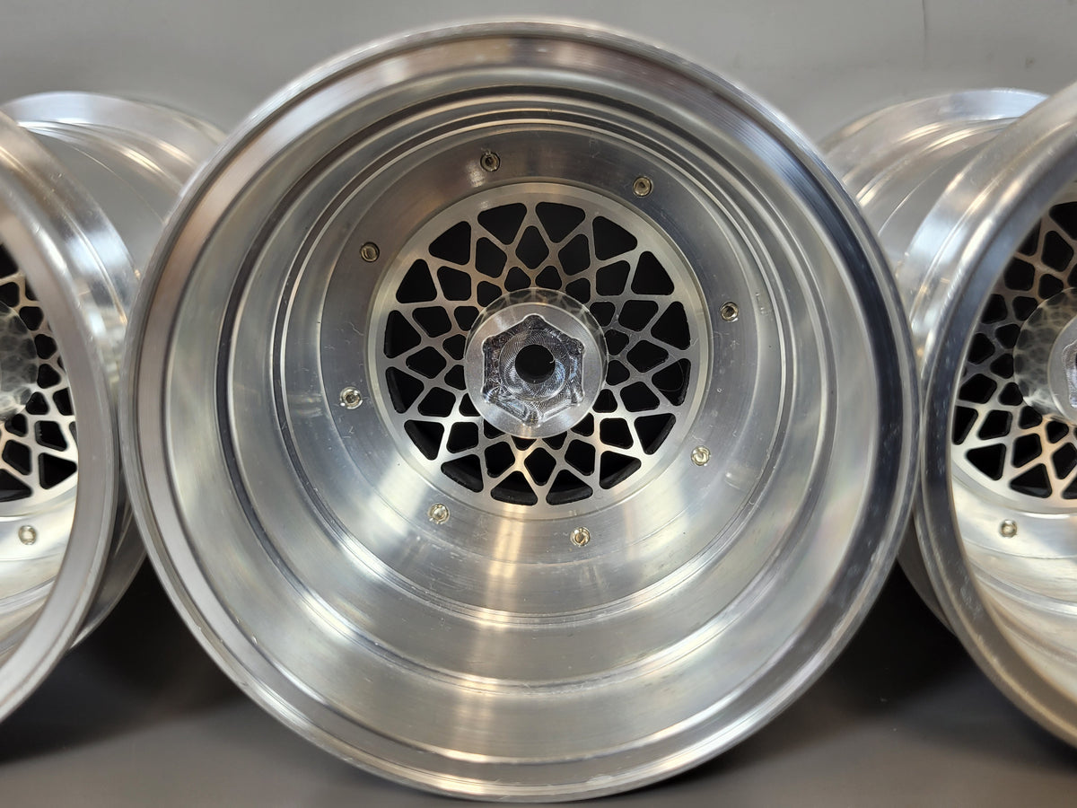 New Aluminum Set Wheel Rim Tamiya RC 1/10 Clodbuster Bullhead TXT Juggernaut 1&2