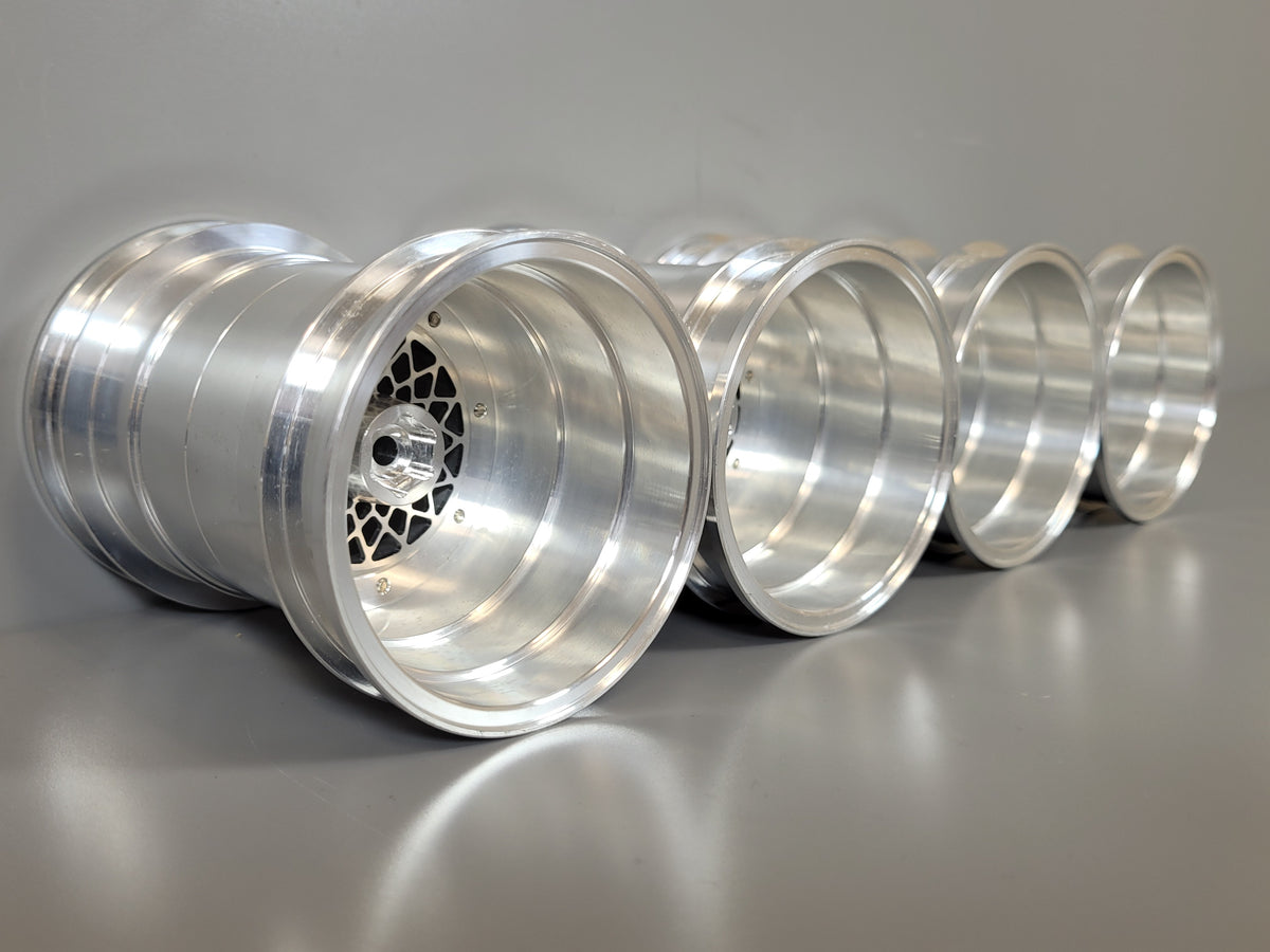 New Aluminum Set Wheel Rim Tamiya RC 1/10 Clodbuster Bullhead TXT Juggernaut 1&2