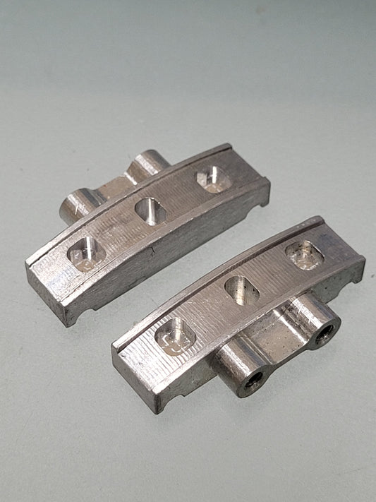 Pair Aluminum Part E1 Lower Axle Mounts Stay Replacement Tamiya 1/10 R/C Ford F350 Juggernaut 1 2
