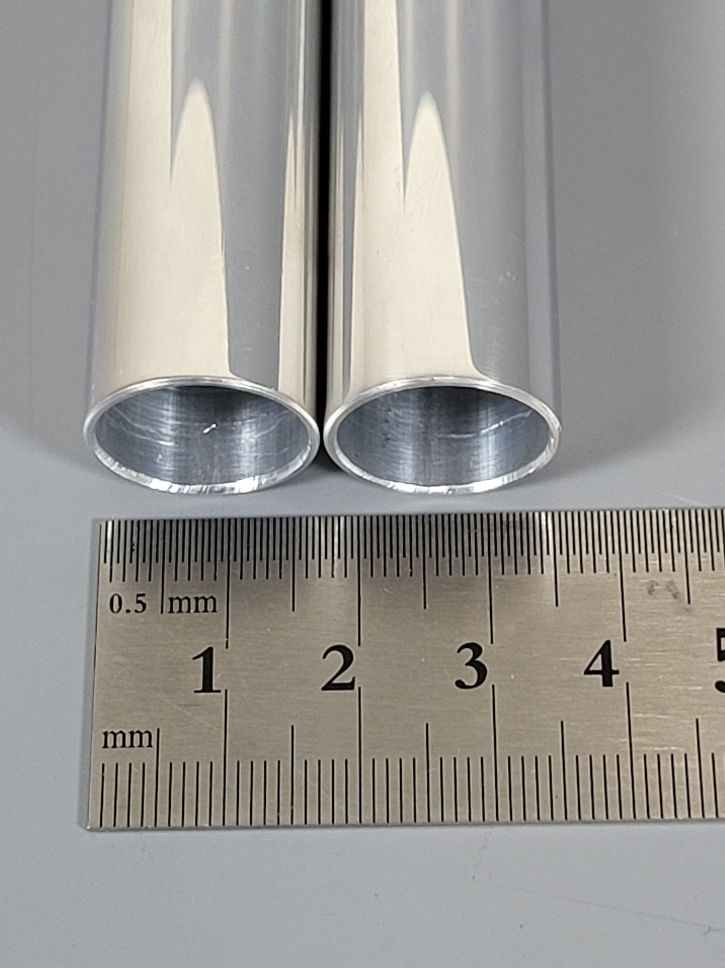 Tamiya Aluminum Pair 21.5cm Long Exhaust Pipe Stack RC 1/14 King Grand Hauler