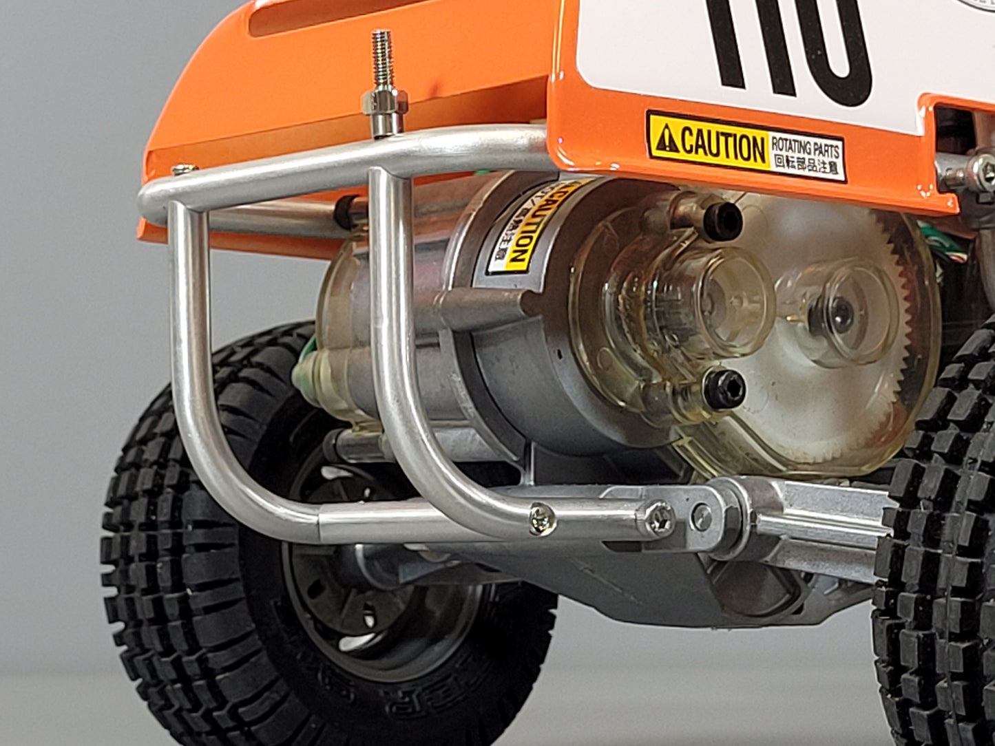 Aluminum Rear Bumper Motor Guard for Tamiya 1/10 Sand Scorcher Super Champ Buggy SRB