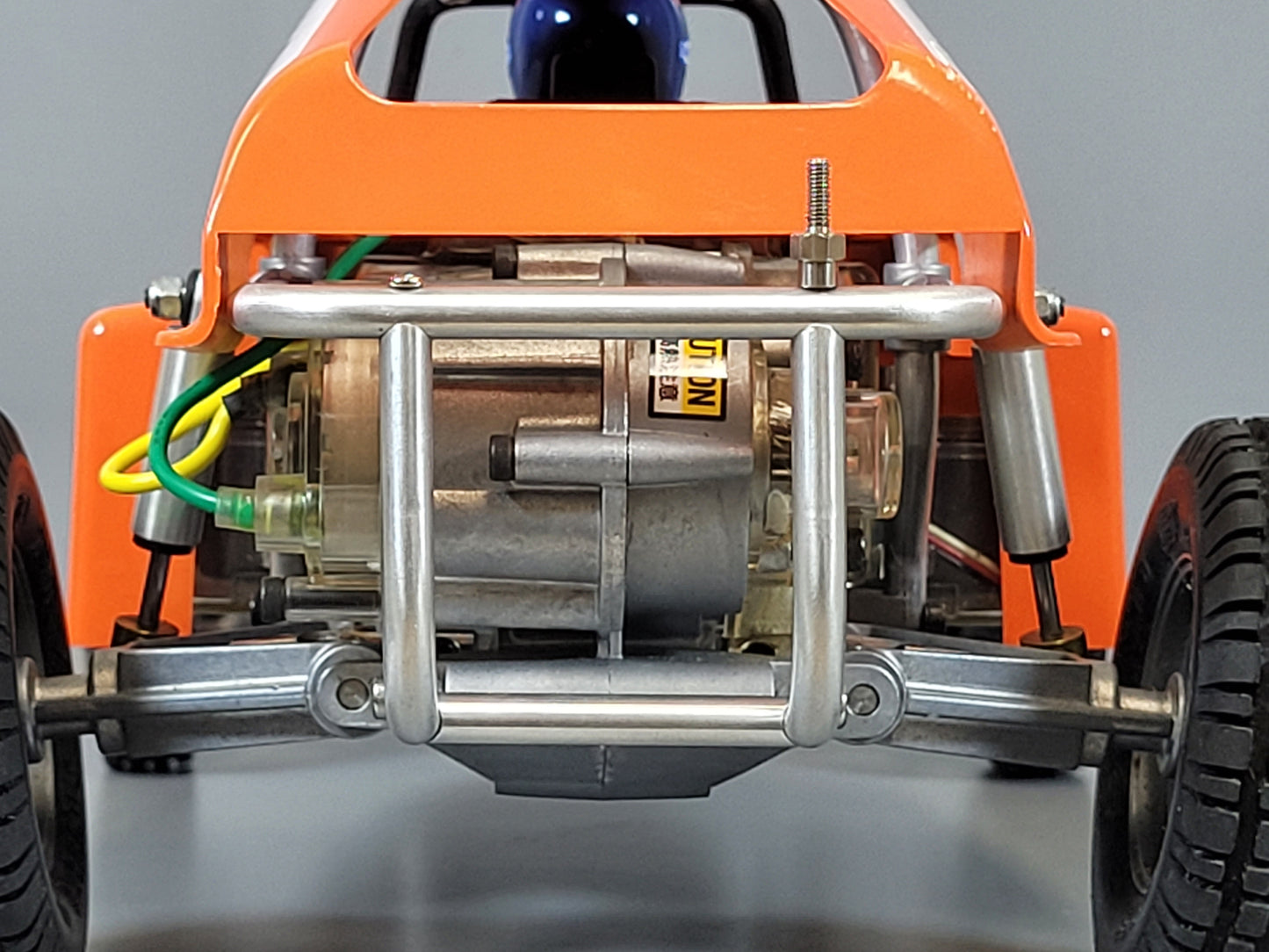 Aluminum Rear Bumper Motor Guard for Tamiya 1/10 Sand Scorcher Super Champ Buggy SRB