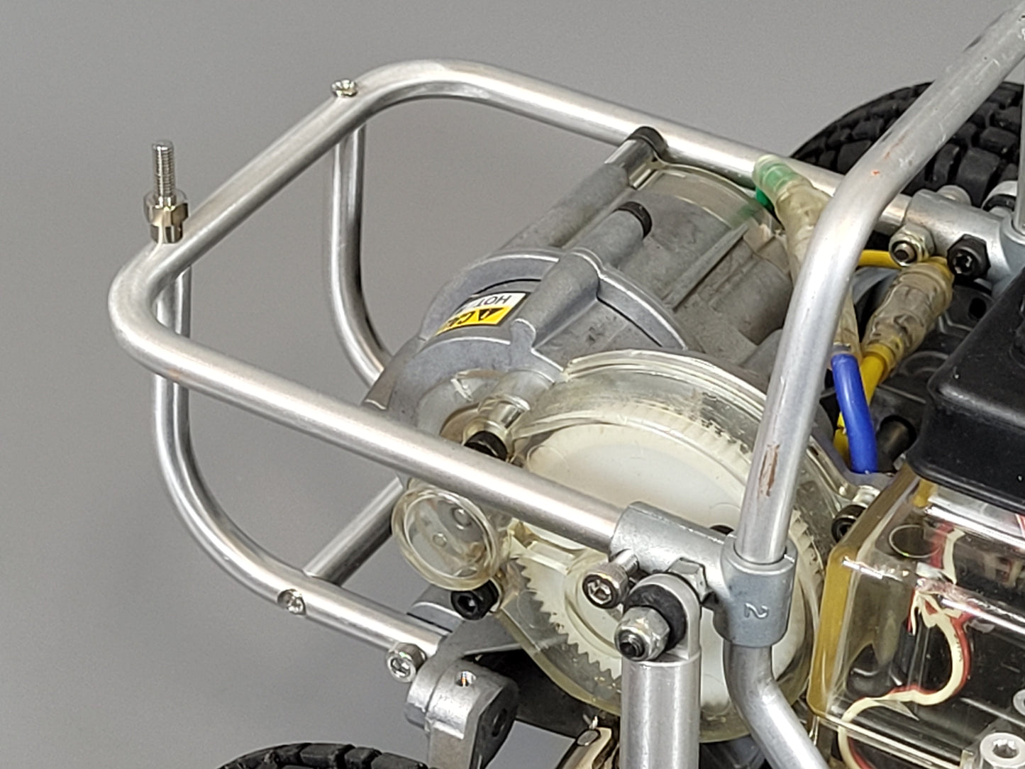 Aluminum Rear Bumper Motor Guard for Tamiya 1/10 Sand Scorcher Super Champ Buggy SRB