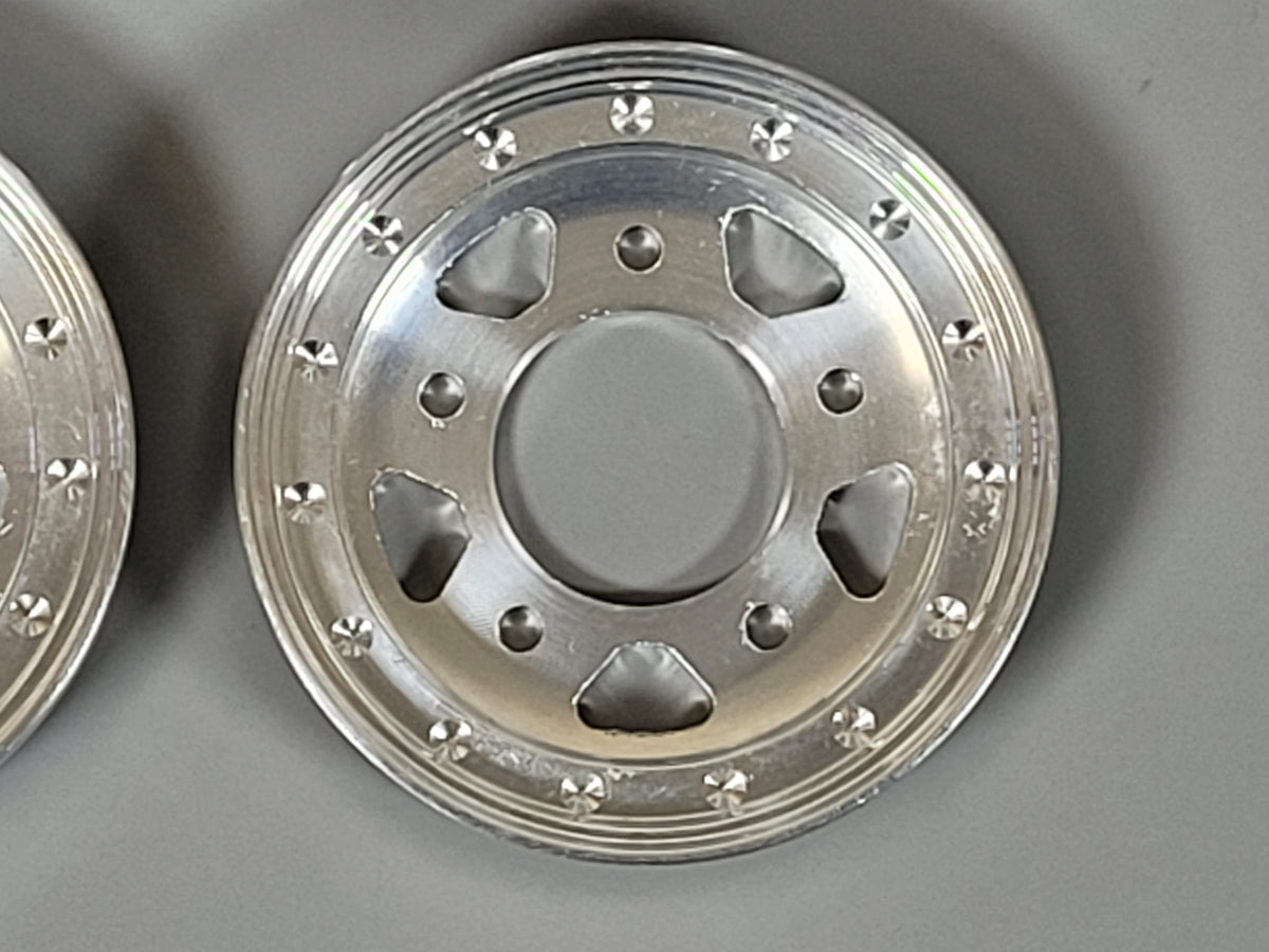 Front & Rear Aluminum Outer Wheel Cover Plate Tamiya 1/10 Sand Scorcher Grasshopper Frog Hornet