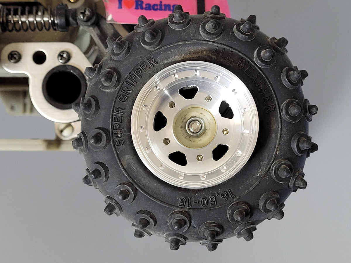 Front & Rear Aluminum Outer Wheel Cover Plate Tamiya 1/10 Sand Scorcher Grasshopper Frog Hornet