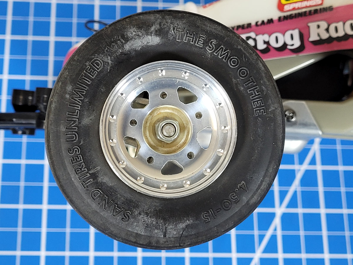 Front & Rear Aluminum Outer Wheel Cover Plate Tamiya 1/10 Sand Scorcher Grasshopper Frog Hornet