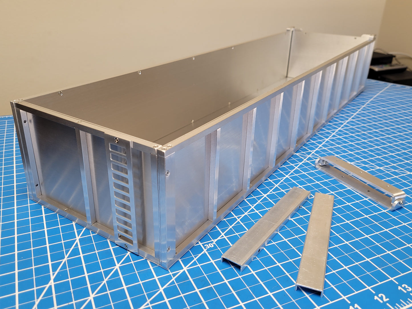 Custom Aluminum Dump Bed ONLY for Tamiya Toy R/C 1/14 Semi Truck Trailer King Hauler Grand Hauler Knight Hauler Globeliner Aeromax Scania Self Built
