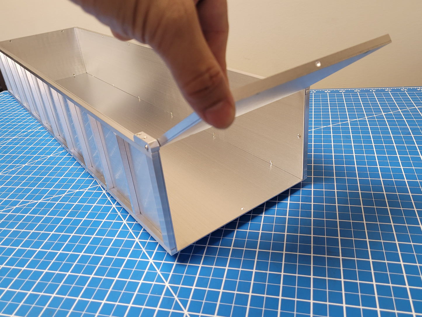 Custom Aluminum Dump Bed ONLY for Tamiya Toy R/C 1/14 Semi Truck Trailer King Hauler Grand Hauler Knight Hauler Globeliner Aeromax Scania Self Built