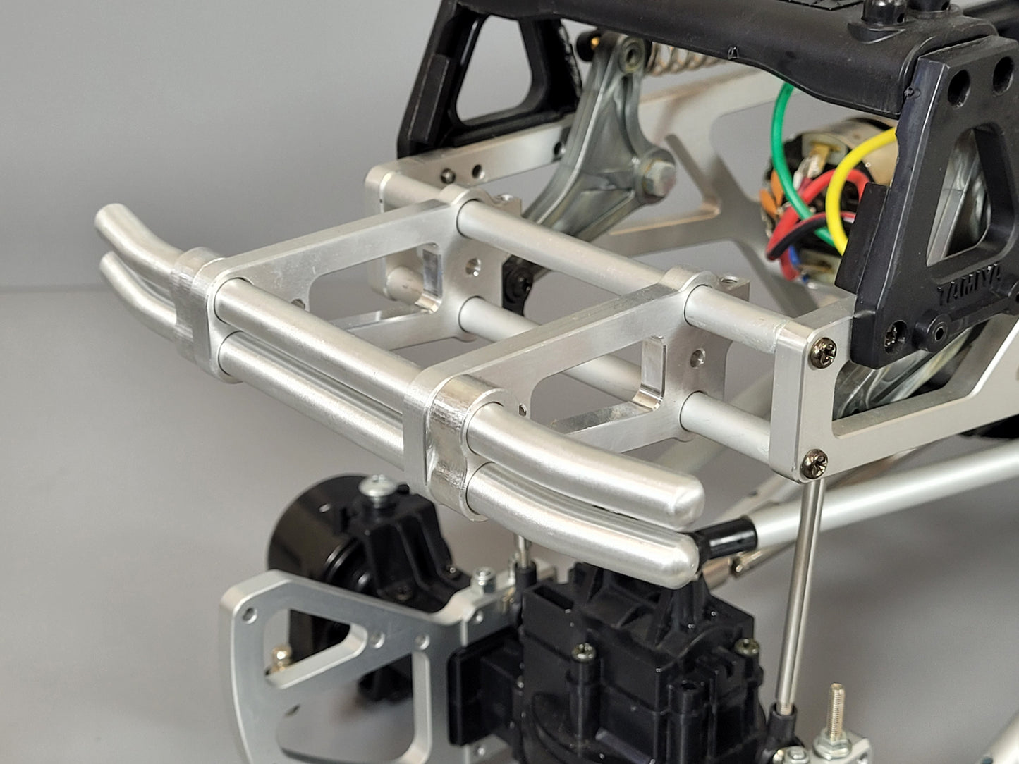 Aluminum Animal Long Version Bumper Bar Guard for Tamiya R/C 1/10 TXT-1 TXT1 Truck
