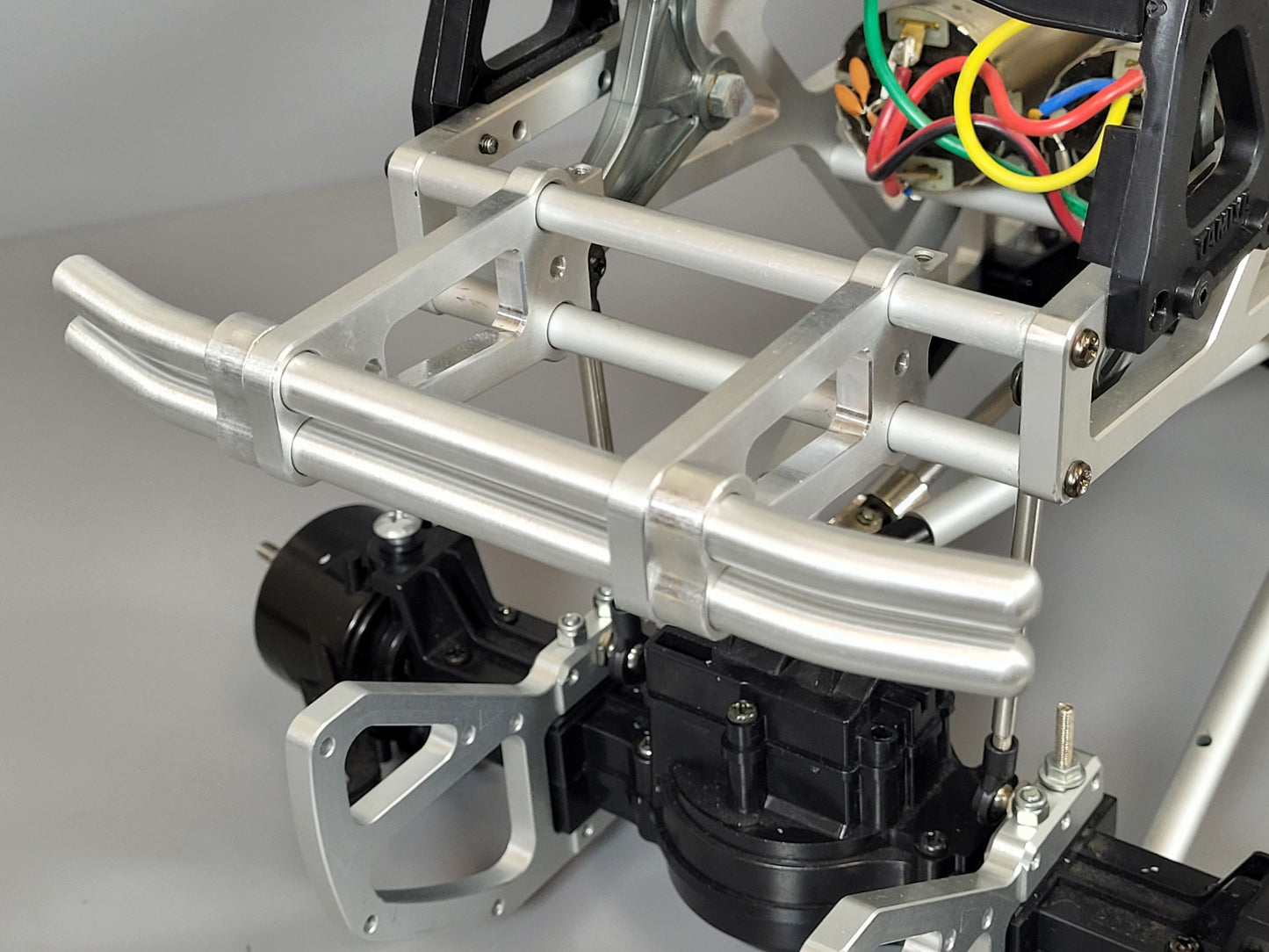 Aluminum Animal Short Version Bumper Bar Guard for Tamiya R/C 1/10 TXT-1 TXT1 Truck